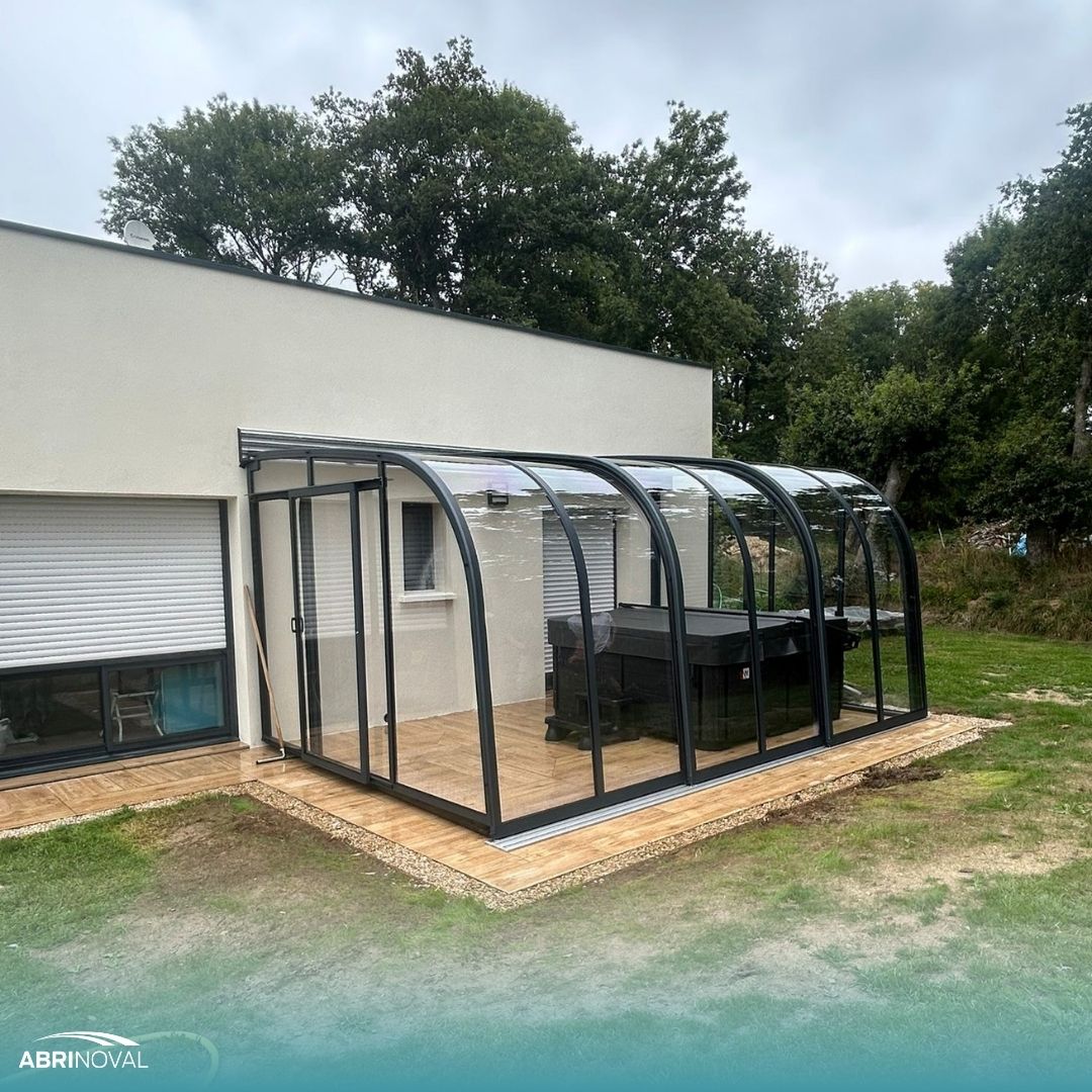 Abri de terrasse Arrondis