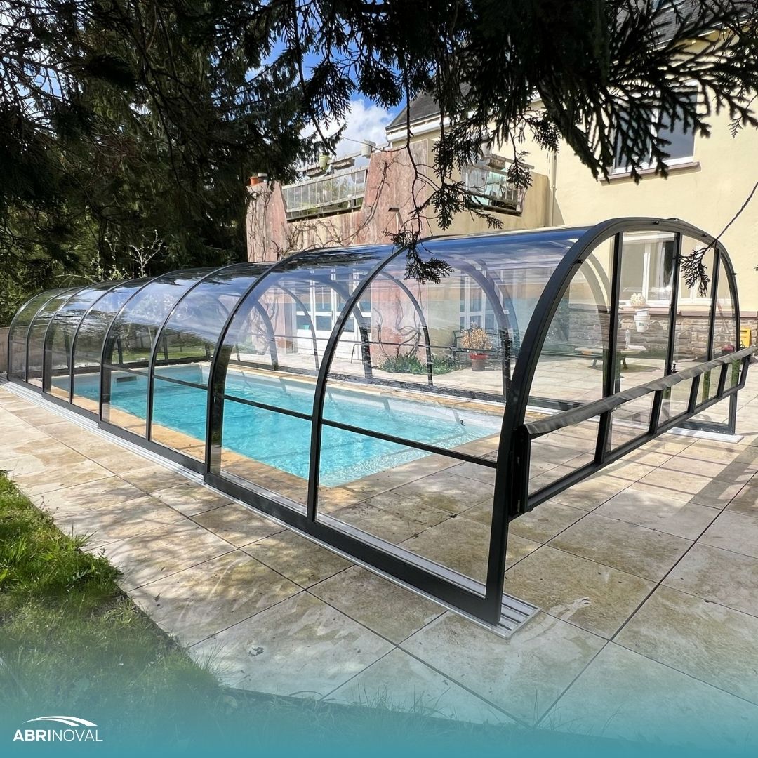 Abri de piscine mi-haut Mini Relax