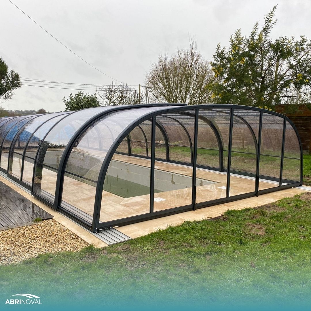 Abri de piscine mi-haut Mini Relax