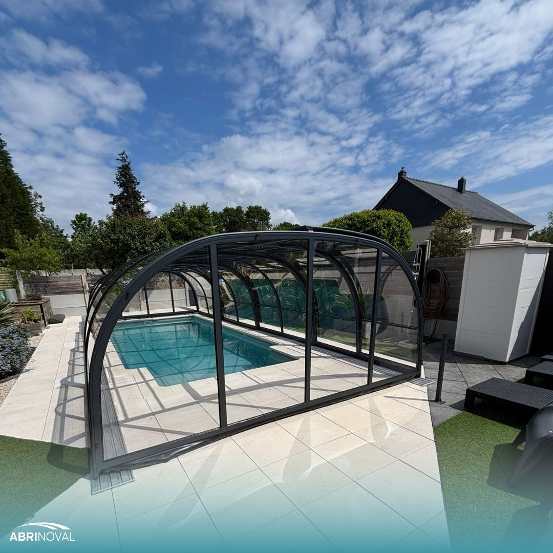 Abri de piscine mi-haut Mini Relax