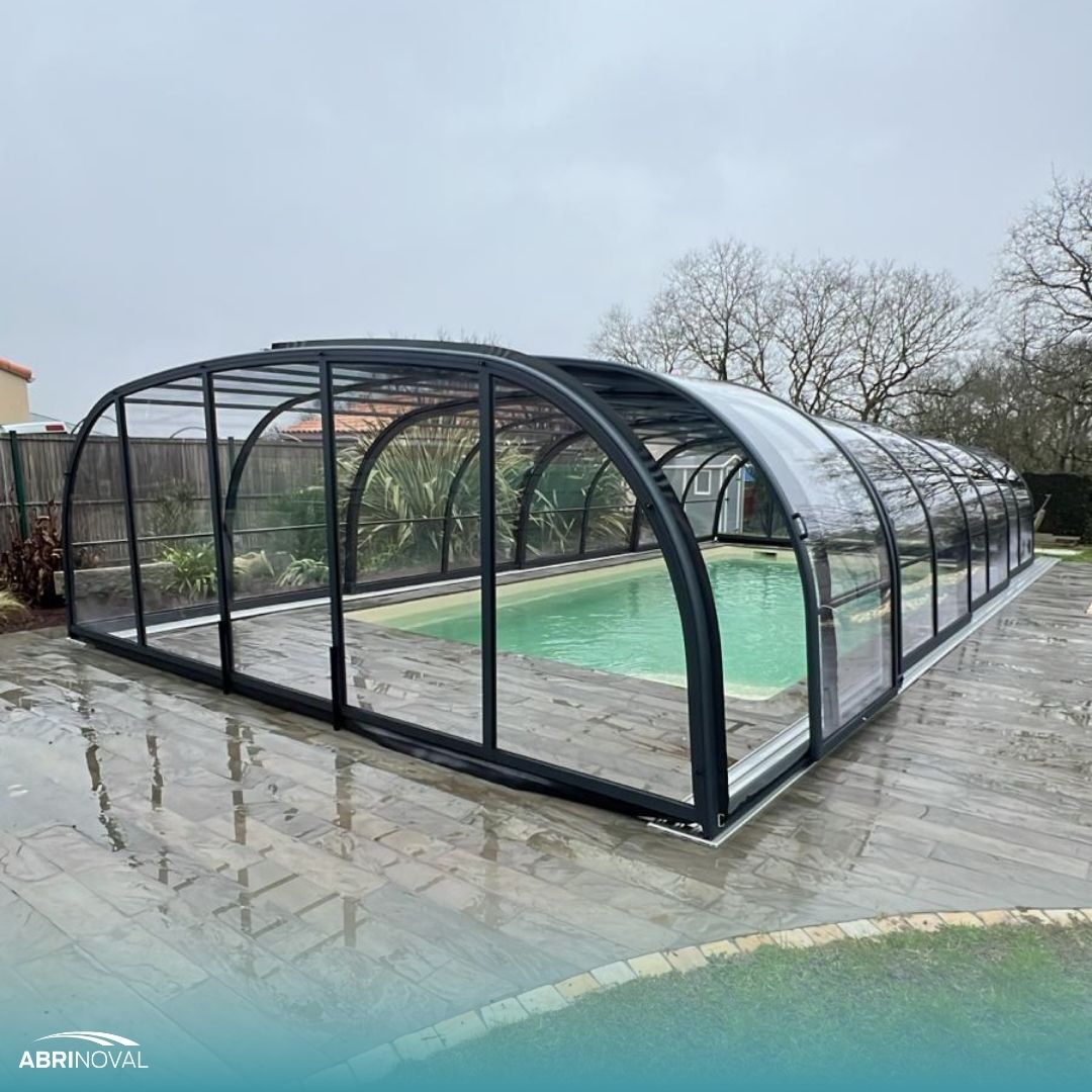 Abri de piscine mi-haut Mini Relax