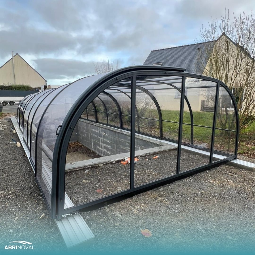 Abri de piscine mi-haut Mini Relax