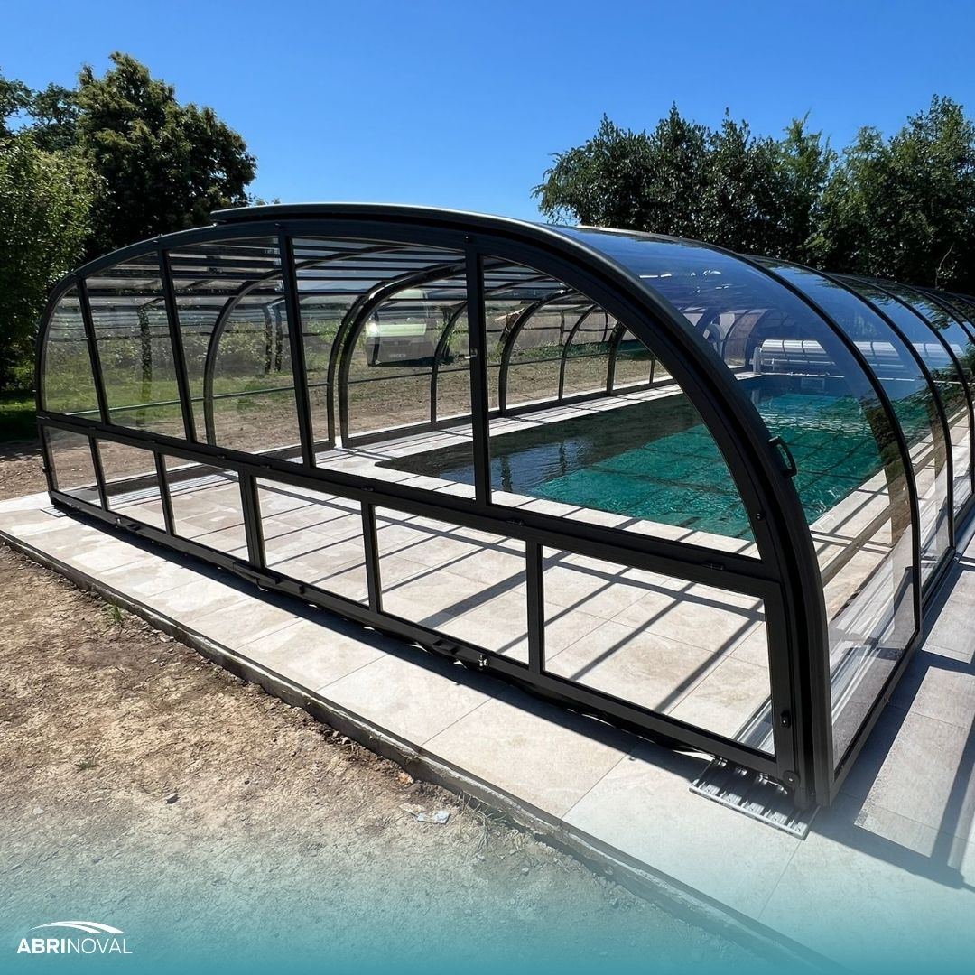 Abri de piscine mi-haut Mini Relax