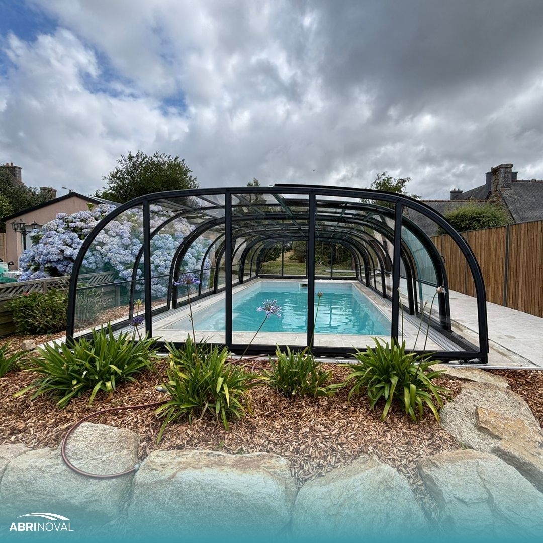 Abri de piscine mi-haut Mini Relax