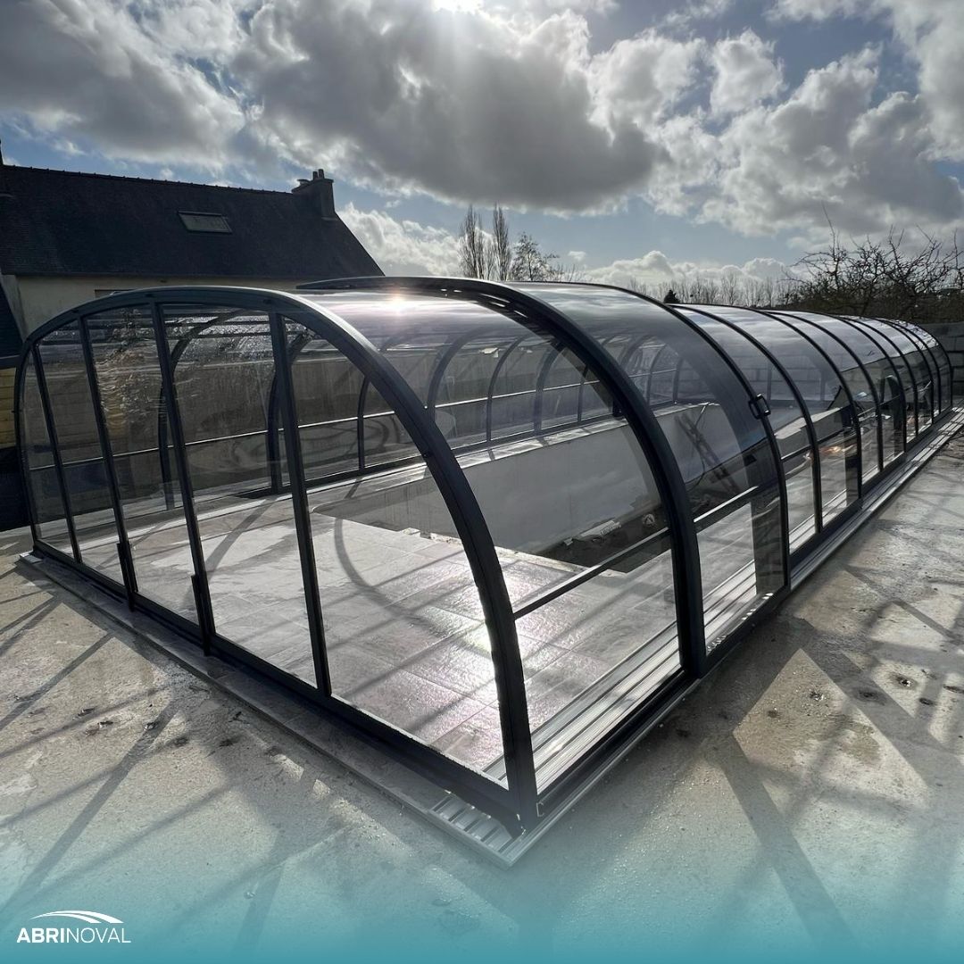 Abri de piscine mi-haut Mini Relax