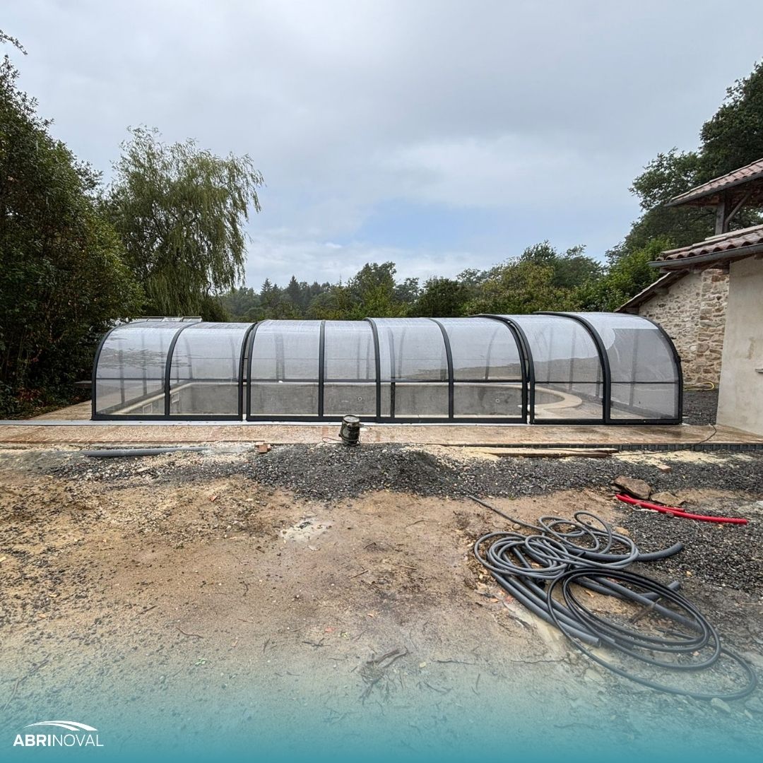 Abri de piscine mi-haut Mini Relax